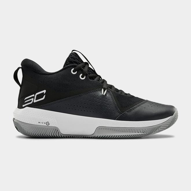 Under Armour SC 3ZER0 IV - Panske Basketbalove Topanky - Čierne/Biele